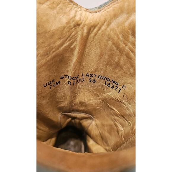 Corral Women's Turquoise Blue Cortez Cowboy Snip Toe Boots Style R1973 Sz‎ 7.5 M - Picture 12 of 16